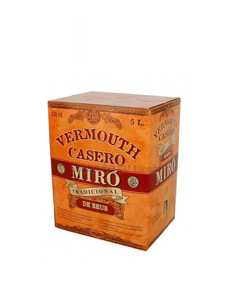 VERMUT BOX 5 L DE MIRO REUS (Cataluña)